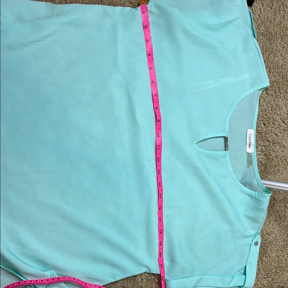 Aqua Calvin Klein Women's Top - Picture 7 of 8